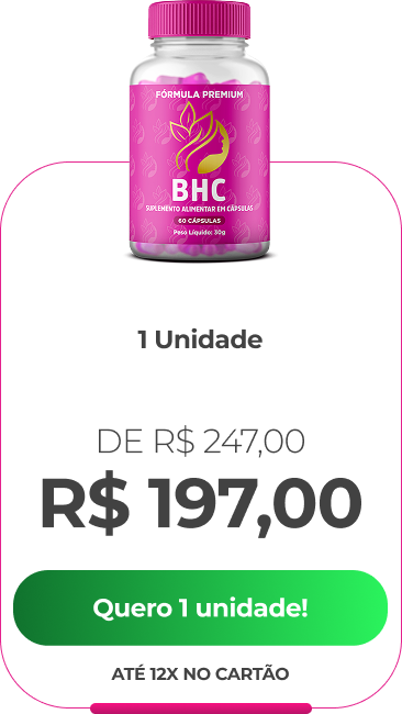 BHC Premium Suplemento Alimentar em Cápsulas