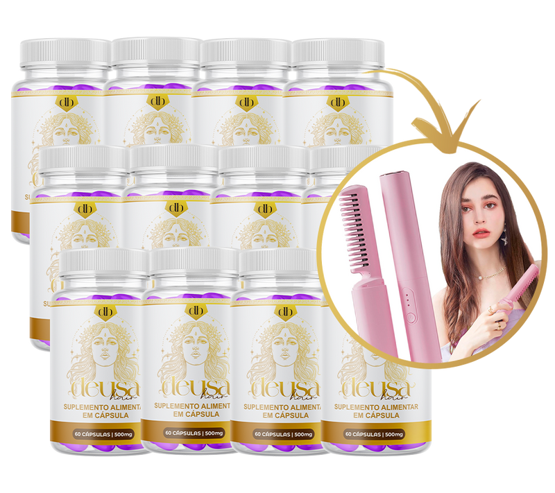Deusa Hair Suplemento Alimentar em Cápsulas