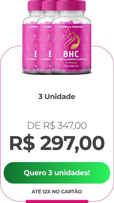 BHC Premium Suplemento Alimentar em Cápsulas